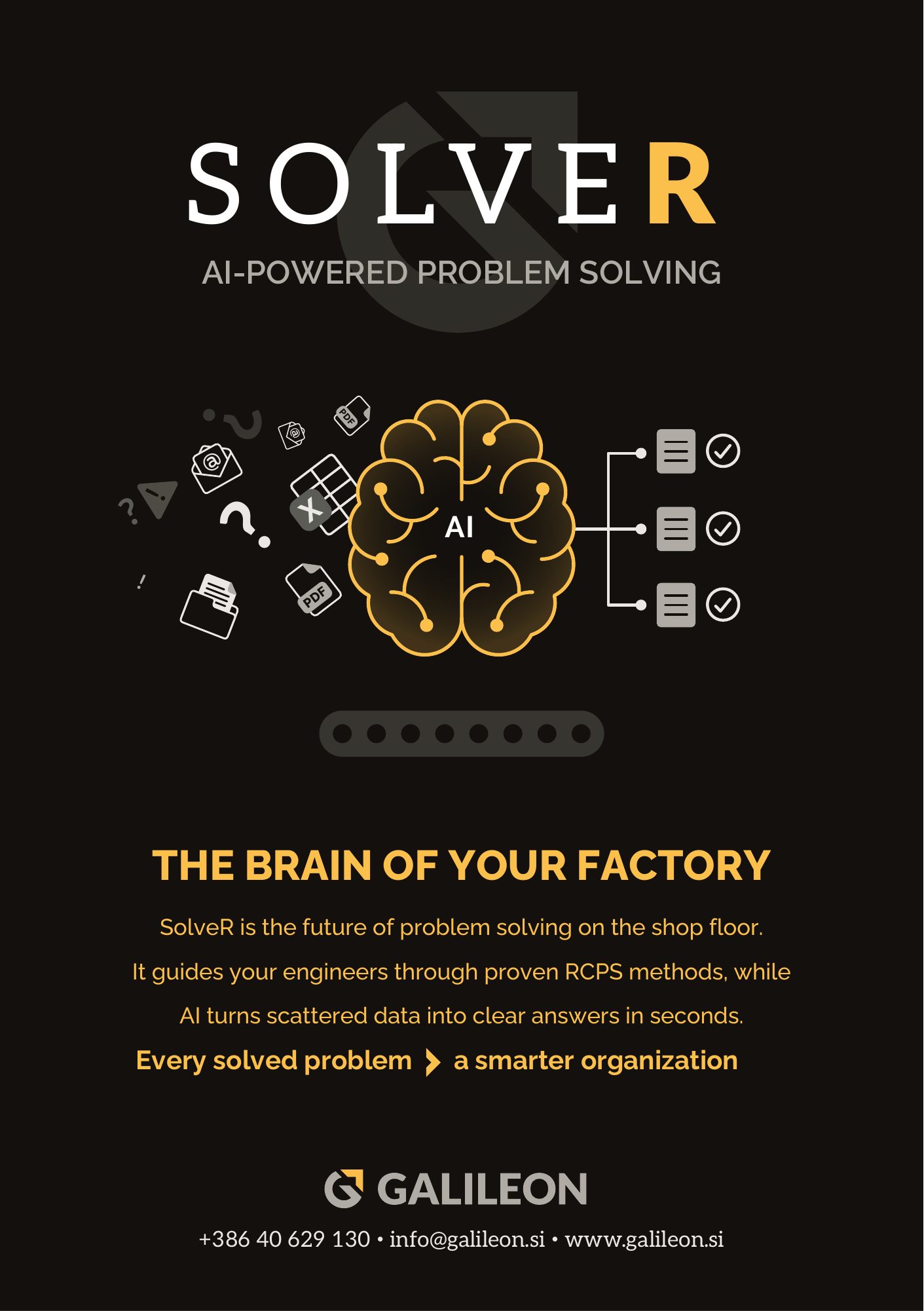 SolveR Flyer, page 1